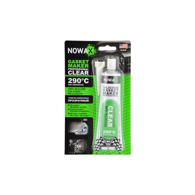 Герметик автомобильный NOWAX 85г +290С (NX34309) - изображение 1