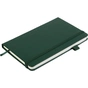 Книга записна Buromax Etalon 125x195 мм 96 аркушів в клітинку обкладинка зі штучної шкіри Зелена (BM.291160-04) - зменшене зображення 3