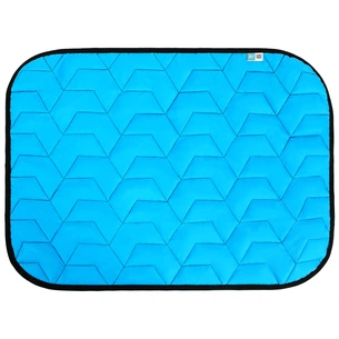 Килимок для тварин Airy Vest L 100х70 см блакитно-чорний (0087) зображення 1