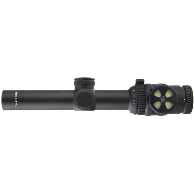 Оптичний приціл Trijicon AccuPoint 1-6x24 BAC Amber Triangle Tritium / Fiber Optics (TR25-C-200091) - изображение 8