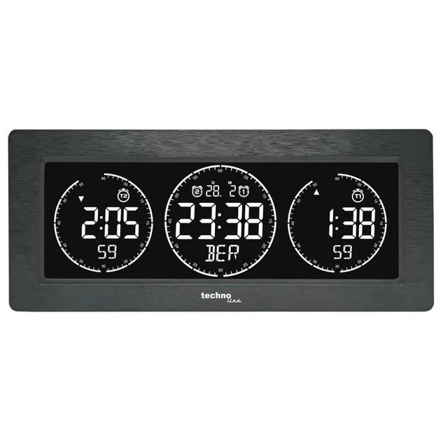 Настільний годинник Technoline WT458 Black (DAS302480) - picture 6