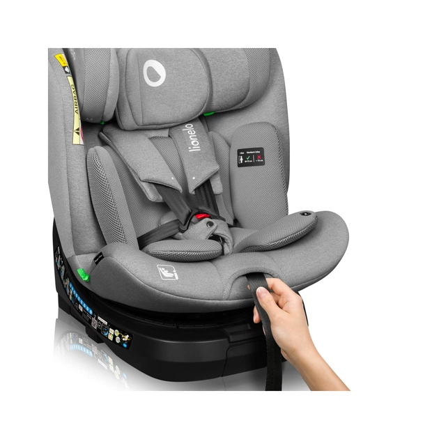 Автокрісло Lionelo Brave I-size Grey Stone (LO-BRAVE I-SIZE GREY STONE) - picture 11