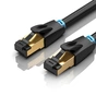 Патч-корд Vention CAT 8 SFTP Ethernet, 1 m, Black (IKABF) - уменьшенное изображение 1