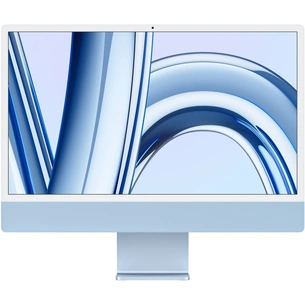 Комп'ютер Apple A2873 24" iMac Retina 4.5K / Apple M3 with 10-core GPU, 512SSD, Blue (MQRR3UA/A) зображення 1