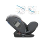 Автокрісло El Camino ME 1093 Memphis Iso-Fix (0-36кг) shadow black (ME 1093 shadow black) - зменшене зображення 8