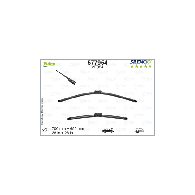Щітка склоочисника Valeo 577954 - зображення 1