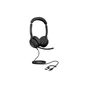 Навушники Jabra Evolve 2 50 MS USB C/A Stereo (25089-999-799) - зменшене зображення 1