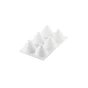Форма для випікання Silikomart Chantilly d 73 h 65 мм (6x120 мл) (CHANTILLY 120) - зменшене зображення 1