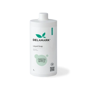Жидкое мыло DeLaMark Зеленое яблоко 1 л (4820152331946) изображение 1