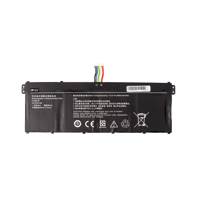 Акумулятор до ноутбука Xiaomi Mi RedmiBook 14 (R14B01W) 15.2V 2800mAh PowerPlant (NB530069) - зображення 1