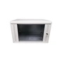 Шкаф настенный Eserver 6U, 600х350х370 (Ш*Г*В), стекло, серый (ES-Е635G) - уменьшенное изображение 1