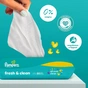 Детские влажные салфетки Pampers Fresh Clean 80 шт х 9 пачок (720 шт) (8006530134583) - уменьшенное изображение 3