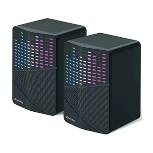 Акустична система ColorWay SoundWave 2.0 RGB USB Black (CW-SPU06BK) зображення 1