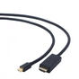 Кабель мультимедійний miniDisplayPort to HDMI 1.8m Cablexpert (CC-mDP-HDMI-6) - зменшене зображення 1