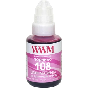 Чорнило WWM Epson L8050/L18050 140г Light Magenta KeyLock (E108LM) зображення 1