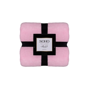 Плед Soho флісовий 200x230 см Pattern Рожевий (1010К) зображення 1