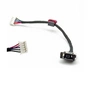 Роз'єм живлення ноутбука з кабелем Lenovo PJ953 (прямоугольный + center pin), 5-pin,12 см (A49114) - зменшене зображення 1