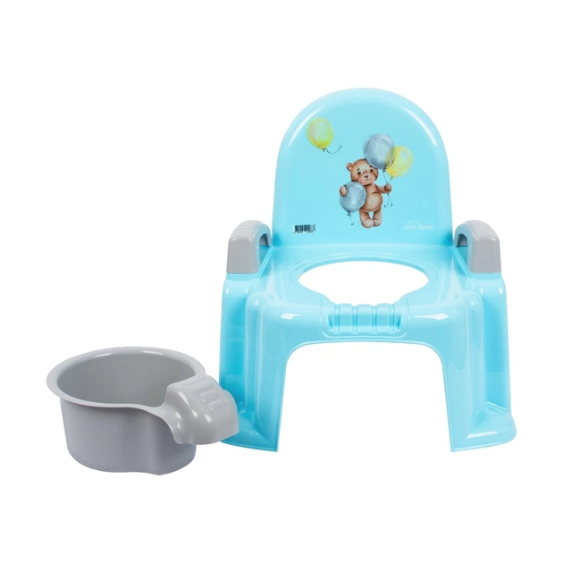 Горщик Sevi Bebe стілець бірюзовий (8692241256807) - зображення 5