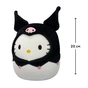 М'яка іграшка Squishmallows Хеллоу Кітті в образі Куромі 20 см (SQSN00388) - зменшене зображення 5