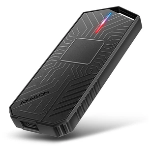 Кишеня зовнішня AXAGON USB-C 10Gbps metal box for M.2 NVMe & SATA SSD GAME (EEM2-GAM) зображення 1