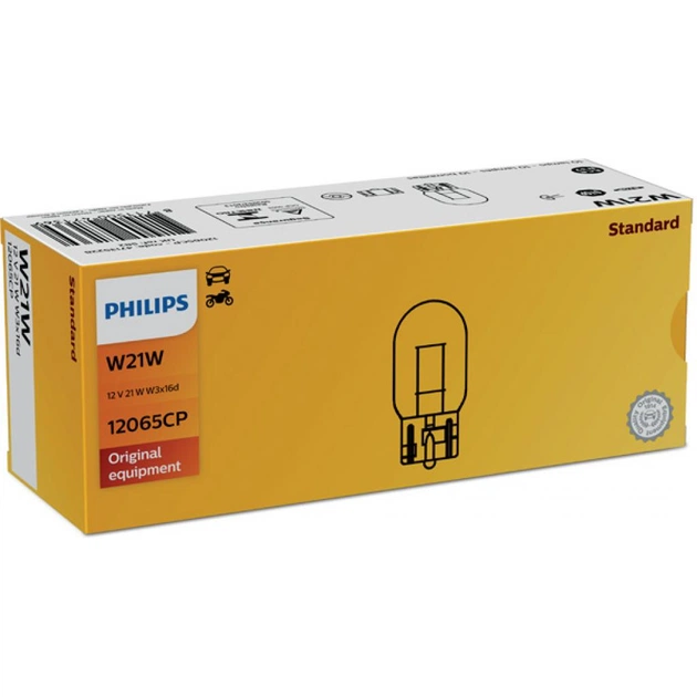 Автолампа Philips 21W (12065 CP) - изображение 1