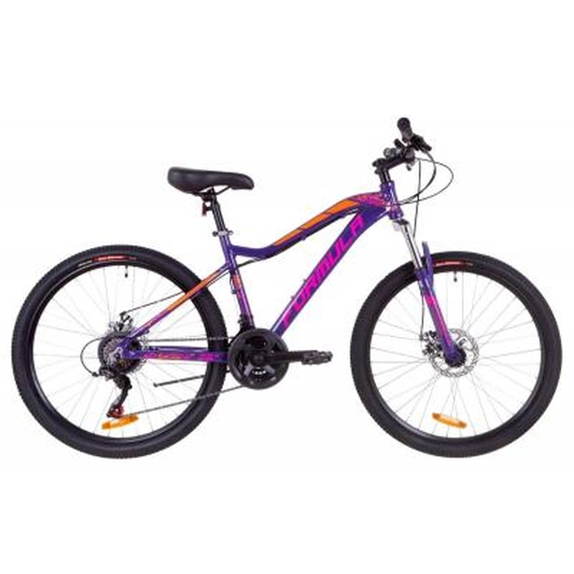 Велосипед Formula 26" MYSTIQUE 1.0 2019 AM 14G DD рама-16" Al фіолетово-помаранчевий (OPS-FR-26-258) - зображення 1