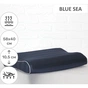 Подушка MirSon ортопедична 6013 Delicate satin Ocean 58х40х10.5 (2200003261134) - зменшене зображення 2