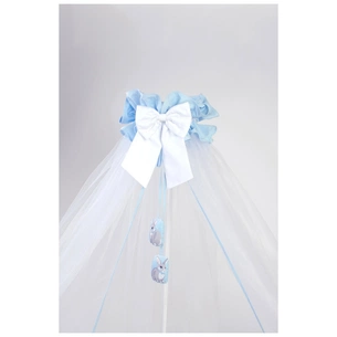 Дитячий постільний набір Верес Балдахін Summer Bunny blue (158.2.01) зображення 1