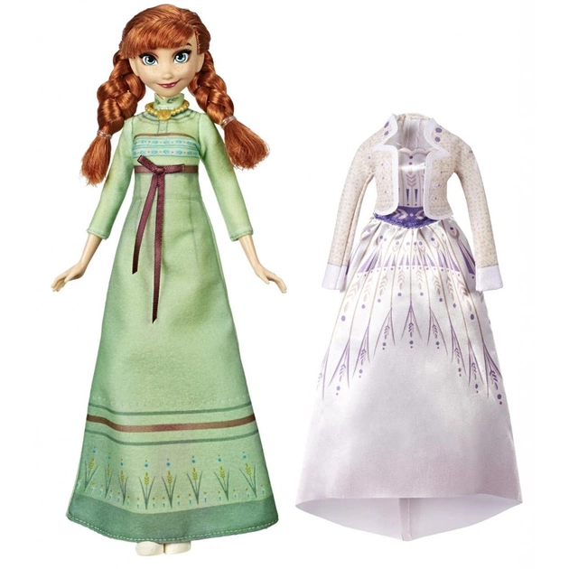 Лялька Hasbro Frozen Крижане серце 2 Анна з додатковим вбранням (E5500_E6908) - изображение 1