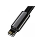 Дата кабель USB 2.0 AM to Lightning 2.0m 2.4A black Baseus (CALWJ-A01) - уменьшенное изображение 3