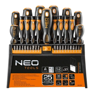 Набір викруток Neo Tools викруток та насадок 37 шт. (04-210) зображення 1