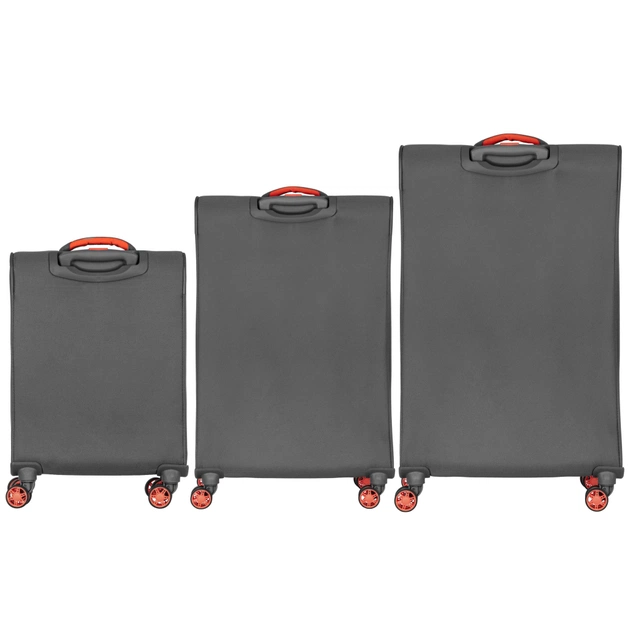 Набір валіз 2E Trek (L+M+S), сірі (2E-SPE-TREK-SET6-GR) - зображення 5
