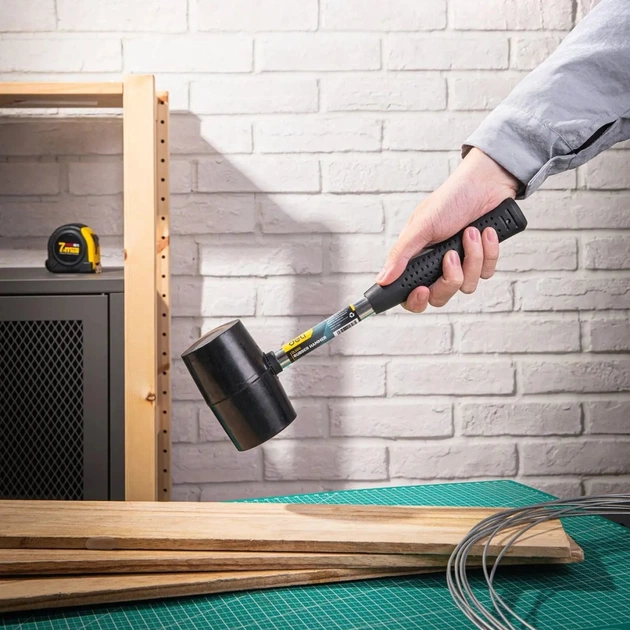 Киянка Deli зі сталевою ручкою 450 г (EDL5616) - picture 6