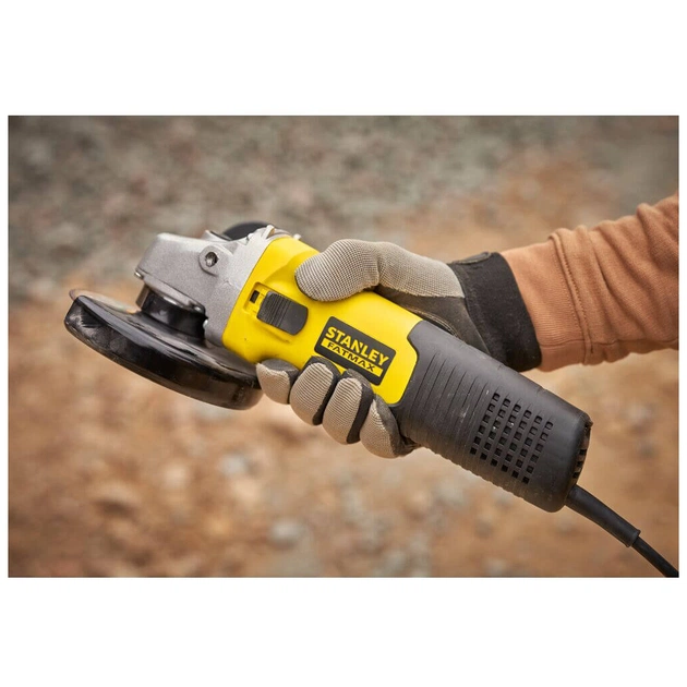 Шліфувальна машина Stanley кутова FATMAX, 1100 Вт, 3000-11000 об/хв, 125 мм, 2.2 кг (FMEG225VS) - зображення 7