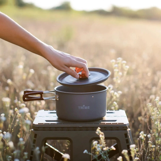 Котел туристичний Tribe Pot 1,9 л Alu алюмінієвий (T-FH-0014-grey) - picture 11