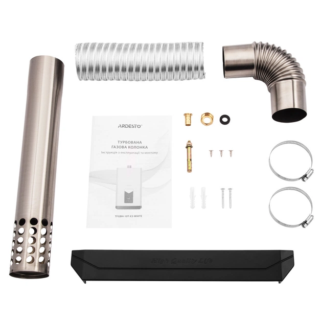 Проточний водонагрівач Ardesto TFGBH-10T-X3-WHITE - зображення 9