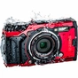 Цифровий фотоапарат Olympus TG-6 Red (Waterproof - 15m; GPS; 4K; Wi-Fi) (V104210RE000) - зменшене зображення 6