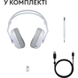 Навушники Logitech G522 Lightspeed Wireless Gaming Headset White (981-001550) - зменшене зображення 3