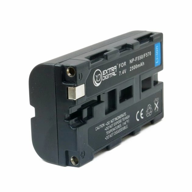 Акумулятор до фото/відео Extradigital Sony NP-F550 (BDS2649) - picture 5