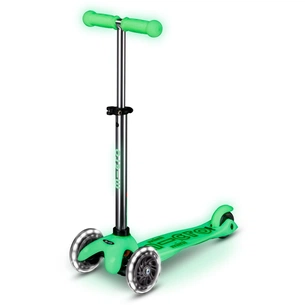 Самокат Micro Mini Deluxe Glow LED Крижаний лайм (MMD216) зображення 1