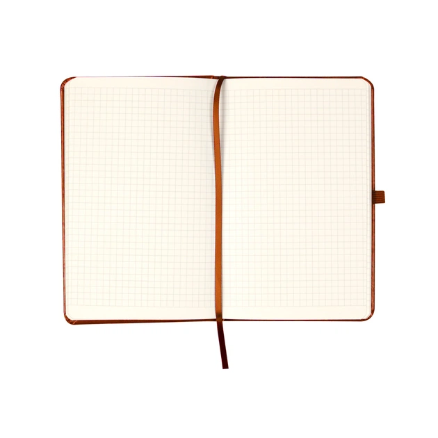 Блокнот Axent Partner Lux, 125х195, 96арк, кл, коричневий (8202-19-A) - зображення 4