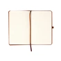 Блокнот Axent Partner Lux, 125х195, 96арк, кл, коричневий (8202-19-A) - зменшене зображення 4