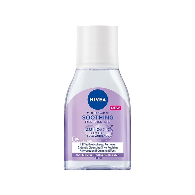 Міцелярна вода Nivea Soothing Заспокійлива для чутливої шкіри 400 мл (5900017053660) - picture 1