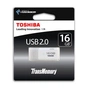 USB флеш накопичувач Toshiba 16GB Hayabusa White USB 2.0 (THNU16HAYWHT(6)) - зменшене зображення 3