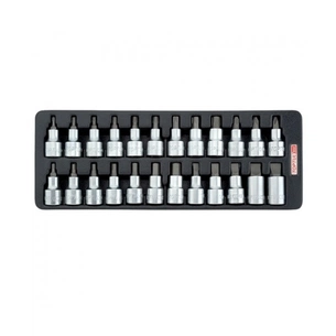 Набір біт Toptul впресованих в головку 1/2" 24од. (в ложементі) (GAAT2402) зображення 1