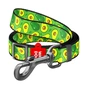 Повідець для собак WAUDOG Nylon "Авокадо" регульований S Ш 15 мм Д 152-183 см (5355) - зменшене зображення 1