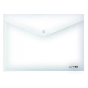 Папка - конверт Economix А4 180 мкм фактура "глянець", прозора (E31301-00) зображення 1