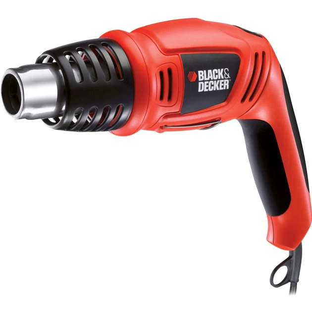 Будівельний фен Black&Decker 1600 Вт, 140 - 560 C, 0.75 кг (KX1692) - зображення 1