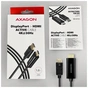 Кабель мультимедийный DisplayPort M to HDMI M 1.8m 4K30Hz black AXAGON (RVD-HI14C2) - уменьшенное изображение 6