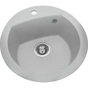 Мийка кухонна GRANADO RONDA gris з сифоном (470*490mm.) (gr2208) - зменшене зображення 2